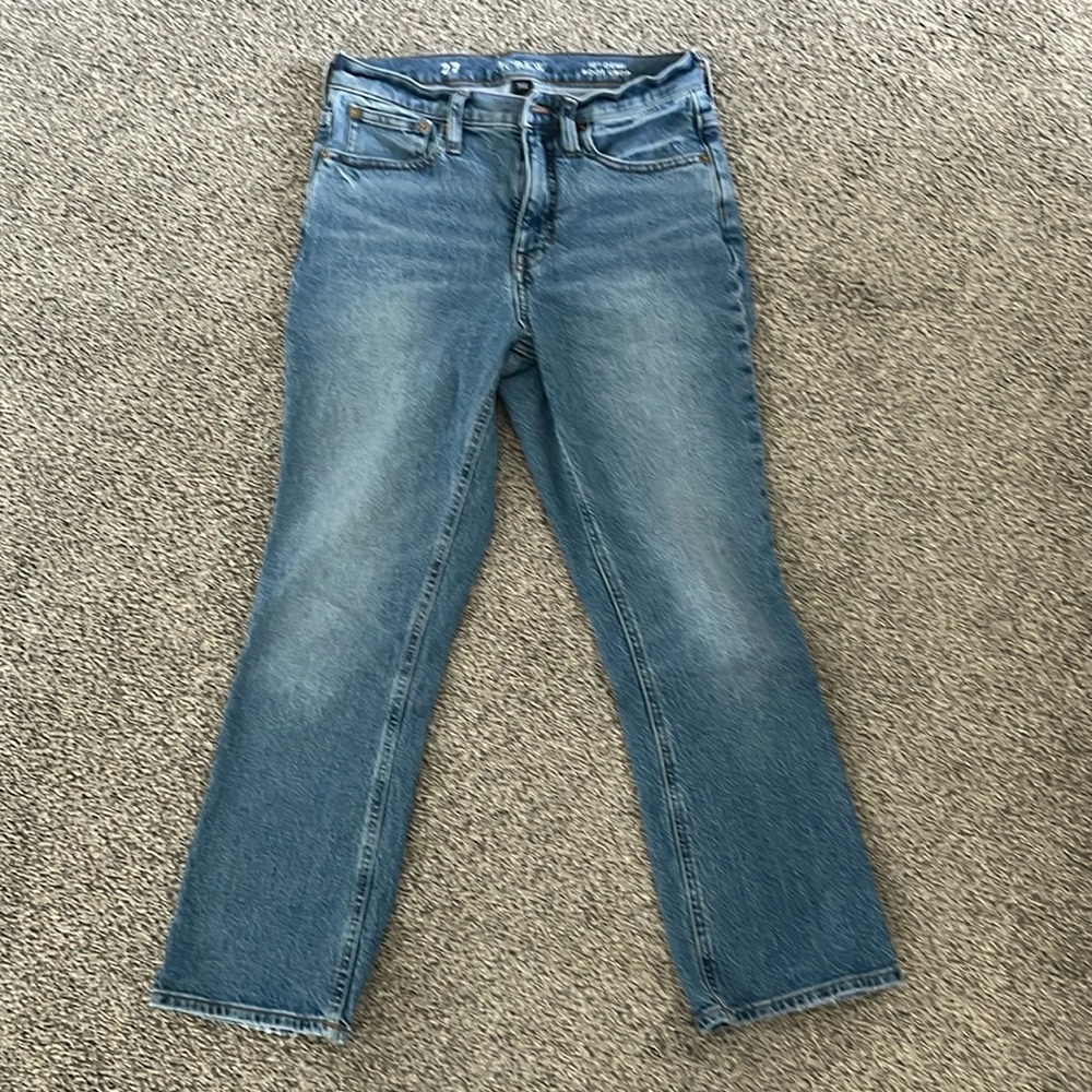J Crew Demi boot crop